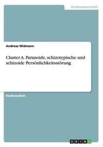 9783668002432 Cluster A. Paranoide, schizotypische und sc..., Verzenden, Nieuw, Andreas Widmann