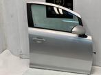 Opel Corsa D portier 4-deurs rechts voor deur bj.2009 Z157, Gebruikt, Voor, Opel, Deur