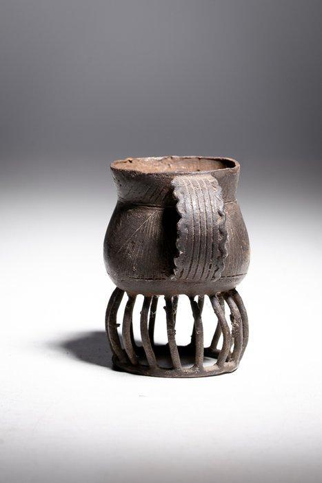 Goudpoederpot - Akan - Ghana (Zonder Minimumprijs), Antiek en Kunst, Kunst | Niet-Westerse kunst