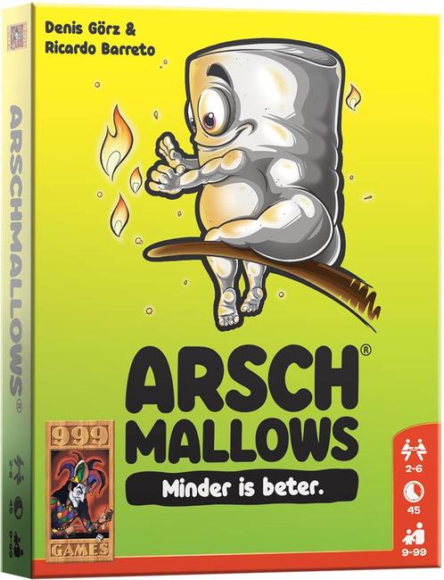 Arschmallows - Kaartspel | 999 Games - Kaartspellen, Hobby en Vrije tijd, Gezelschapsspellen | Kaartspellen, Nieuw, Verzenden