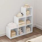 Witte Boekenkast 90 cm met 6 Vakken – Moderne Opbergkast, Verzenden, Nieuw