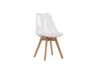 Eetkamerstoel - Anoek - Polypropyleen - Wit - Jörn, Huis en Inrichting, Stoelen, Verzenden, Nieuw