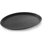 Dienblad | Glasvezel | Zwart | Antislip | Stapelbaar |, Verzenden, Nieuw in verpakking