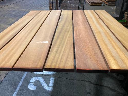Hardhout–Tatajuba–vlonderplank–terrasdelen-dekdelen-vlonderd, Doe-het-zelf en Verbouw, Hout en Planken, Overige houtsoorten, 200 tot 250 cm
