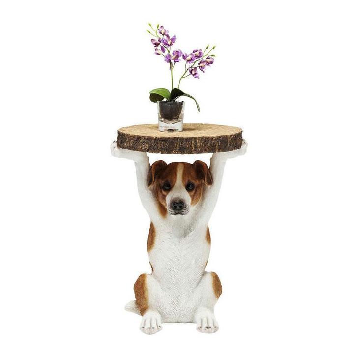 *WOONWINKEL* Kare Design Animal Bijzettafeltje Jack Russel, Huis en Inrichting, Tafels | Bijzettafels, Nieuw, Verzenden