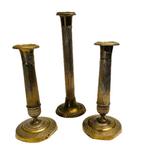 Kaarsenhouder (3) - Koper - 3 Empire kandelaars, Antiek en Kunst