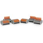 Wago Lasklem Set voor Plafondkap 6 en 7 uitgangen, Nieuw