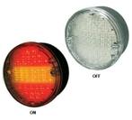 LED Achterlicht Rond 140mm 12-24v Blank Glas, Ophalen of Verzenden, Nieuw