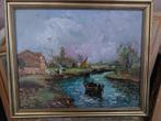 Franse school (XX) - Scena fluviale