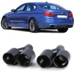 Uitlaat Sierstukken BMW F10 F11 F12 F13 Zwart Duplex, Ophalen of Verzenden, Nieuw