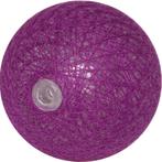 Cotton ball Paars 6cm, Nieuw, Verzenden