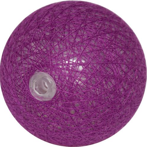 Cotton ball Paars 6cm, Huis en Inrichting, Lampen | Overige, Nieuw, Verzenden