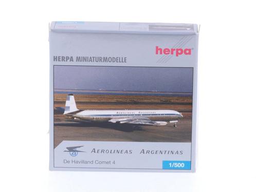 Schaal 1:500 Herpa 514491 Aerolineas Argentinas De Havill..., Hobby en Vrije tijd, Modelbouw | Vliegtuigen en Helikopters, Zo goed als nieuw