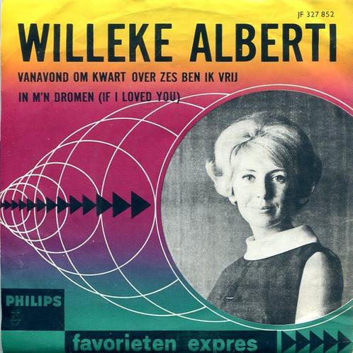 Single - Willeke Alberti - Vanavond Om Kwart Over Zes Ben Ik, Cd's en Dvd's, Vinyl | Overige Vinyl, Verzenden