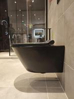 Wandcloset mat zwart randloos hangend toilet - 0049, Doe-het-zelf en Verbouw, Sanitair, Ophalen, Nieuw, Toilet