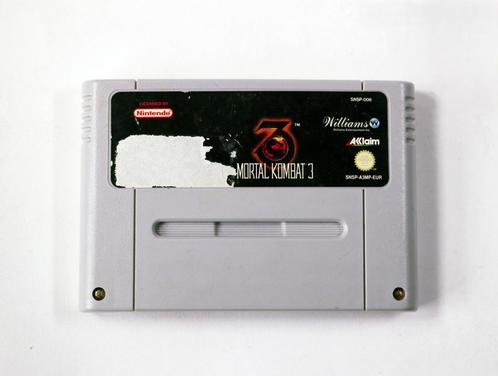 SNES - Mortal Kombat 3 [beschadigd], Spelcomputers en Games, Games | Nintendo Super NES, Ophalen of Verzenden