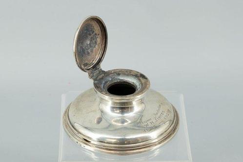 Een inktpot, Burger & Ridder, Haarlem 1919 - Inktpot -, Antiek en Kunst, Antiek | Goud en Zilver