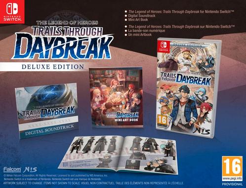 The Legend of Heroes Trails Through Daybreak-Deluxe Edition, Spelcomputers en Games, Games | Nintendo Switch, Zo goed als nieuw