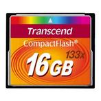 CF kaart | Transcend | 16 GB (133X), Audio, Tv en Foto, Fotografie | Geheugenkaarten, Verzenden, Nieuw, Transcend