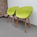 Gispen HAY design fauteuil - groene stof (schade) (alleen pe, Huis en Inrichting, Ophalen of Verzenden, Nieuw