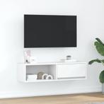 vidaXL Tv-meubel 100x31x25,5 cm bewerkt hout wit, Verzenden, Nieuw, Overige houtsoorten