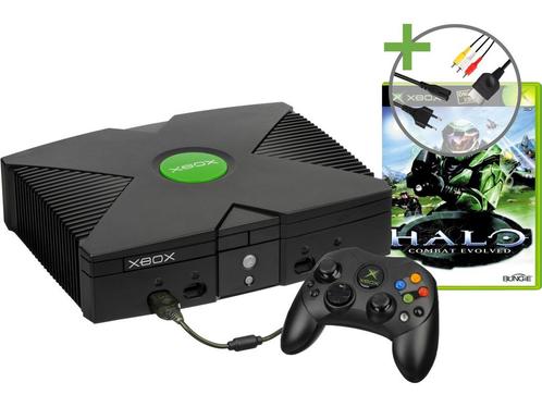 Microsoft Xbox Classic Starter Pack - Halo, Spelcomputers en Games, Spelcomputers | Xbox Original, Ophalen of Verzenden