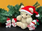 Kerstrobijntje en kerst robijntje clip ons - Teddybeer -