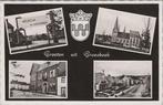 GROESBEEK - Meerluik Groeten uit Groesbeek, Verzamelen, Ansichtkaarten | Nederland, Verzenden, Gelopen