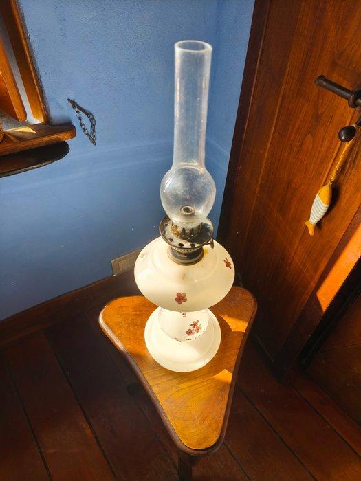 Olielamp - Glas, Antiek en Kunst, Curiosa en Brocante