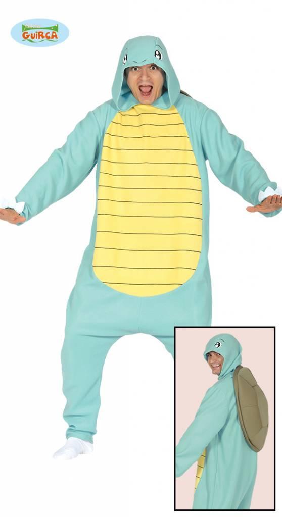 Blauwe turtle pak volwassenen, Kleding | Dames, Carnavalskleding en Feestkleding, Nieuw, Ophalen of Verzenden