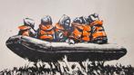 Banksy (1974) (after) - Migrant Boat, Antiek en Kunst