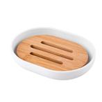 Altom Design zeepbakje / zeephouder bamboe 12 x 9 x 2,5 cm, Huis en Inrichting, Badkamer | Badtextiel en Accessoires, Ophalen of Verzenden