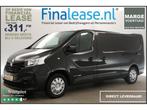 Renault Trafic 1.6 dCi L2H1 Marge Airco Cruise Camera €311pm, Renault, Zwart, Nieuw, Lease