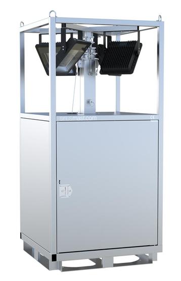 Sirius 8500 telescopische lichtmast 8,5 meter beschikbaar voor biedingen