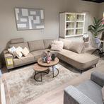 Hoekbank Taroona - Khaki - Profijt Meubel, Hoekbank, Nieuw, Ophalen of Verzenden, 200 tot 250 cm