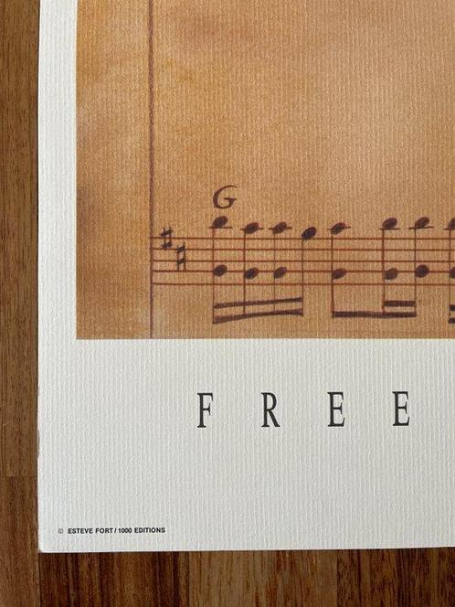 Esteve Fort - 1000 editions - Free Now of Space and Time -, Antiek en Kunst, Kunst | Tekeningen en Foto's