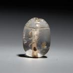 Oud-Egyptisch Steenkristal Scarabee. Late periode. 664 - 332, Verzamelen