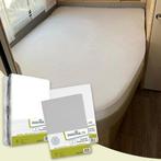 Textielpakket Frans bed - 1 molton met 2 hoeslakens - rechts, Eenpersoons, Verzenden, Nieuw, Wit