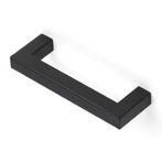 Meubelgreep | Starx | 108 x 35 mm (Zwart, Vierkant), Verzenden, Nieuw