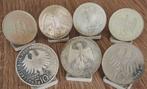 Duitsland. Lot of 7 coins 10 Deutsche Mark Silver 625/925