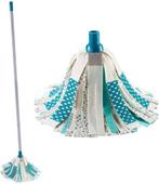 Leifheit Power Mop 3in1 met telescoopsteel - turqouise -, Ophalen of Verzenden