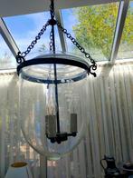 Kroonluchter - XXL - Glas, Messing - Drei kaarslampen en, Antiek en Kunst