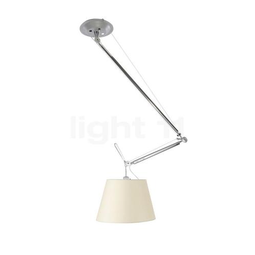 Artemide Tolomeo Sospensione Decentrata, perkament - ø¸24, Huis en Inrichting, Lampen | Hanglampen, Nieuw, Verzenden
