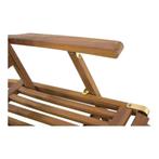 Deckchair ligbed teak verstelbaar