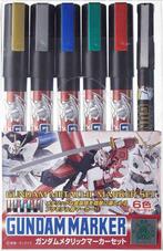 Mrhobby - Gundam Marker Metallic Set 1 Ams-121mrh-ams-121, Hobby en Vrije tijd, Nieuw, 1:50 tot 1:144