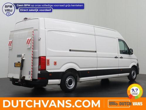 Volkswagen Crafter Laadklep 2.0TDI | wit, Auto's, Bestelauto's, Lease, Handgeschakeld, BTW verrekenbaar, Diesel, Wit, Volkswagen