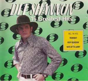 cd - Del Shannon - 16 Greatest Hits, Cd's en Dvd's, Cd's | Overige Cd's, Zo goed als nieuw, Verzenden