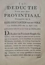 Anon - Deductie van het hof van Friesland - 1796