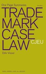 9789086920440 Trademark case law CJEU | Tweedehands, Boeken, Verzenden, Zo goed als nieuw, Dirk Visser