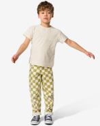 HEMA Kinderbroek regular fit blokken groen, Verzenden, Nieuw